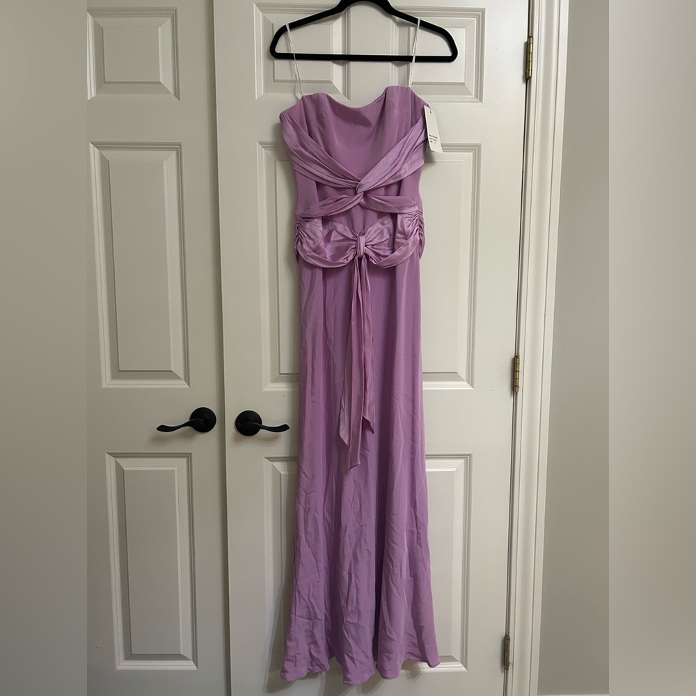 David Meister Strapless Dress
